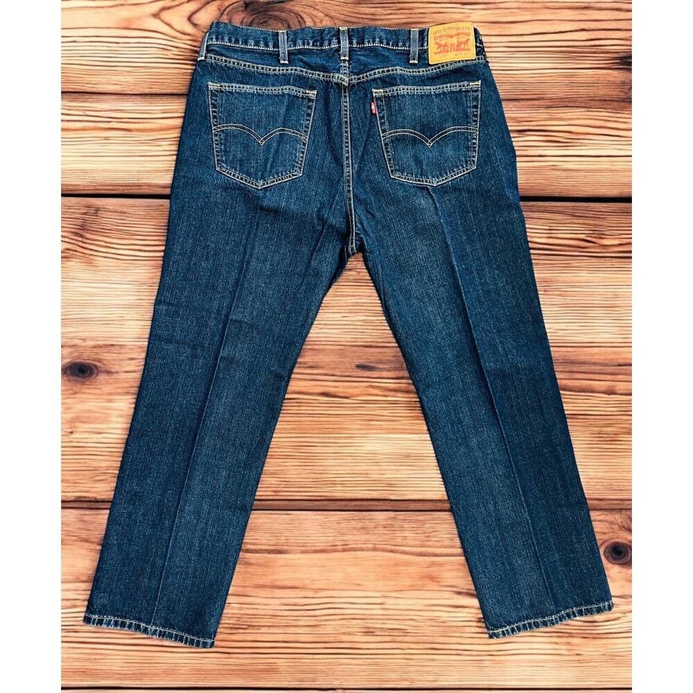 Levis 559 jeans men 40x30 blue denim big tall casual straight - Picture 3 of 10
